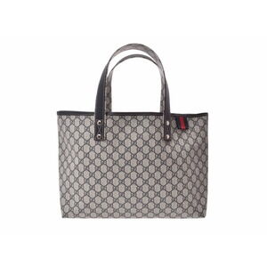 Gucci Tote Bag Navy Blue GG Supreme Leather